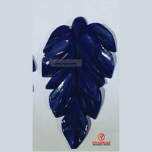 Load image into Gallery viewer, Lapis Lazuli Leaf-Shaped Gemstones Pendant
