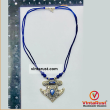 Load image into Gallery viewer, Handmade Tribal Chain Lapis Lazuli Necklace