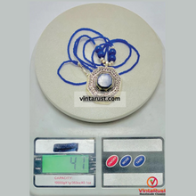 Load image into Gallery viewer, Blue Lapis Lazuli Stone Pendant Necklace