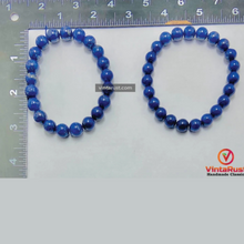 Load image into Gallery viewer, Vintage Lapis Lazuli Stones Beaded Bracelet