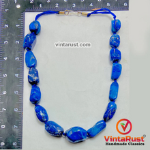 Load image into Gallery viewer, Handmade Lapis Lazuli Gemstone Necklace