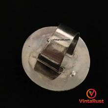 Load image into Gallery viewer, Round Blue Lapis Lazuli Stone Ring