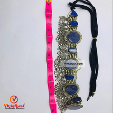 Load image into Gallery viewer, Handmade Bohemian Lapis Stone Belly Dance Belt