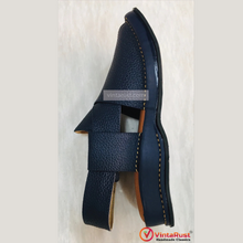Load image into Gallery viewer, Handmade Pure Leather Made Peshawari Men's Chappal