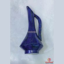Load image into Gallery viewer, Real Lapis Lazuli Handcrafted Vase: Handmade Gemstone Jug