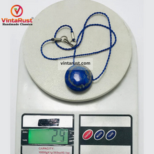 Load image into Gallery viewer, Single Gemstone Lapis Lazuli Necklace