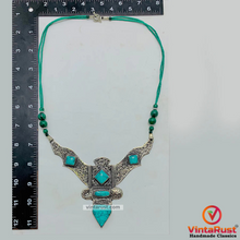 Load image into Gallery viewer, Nepalese Turquoise Green Handmade Necklace