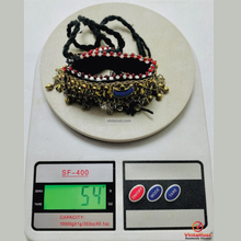 Load image into Gallery viewer, Handmade Tribal Choker with Bells