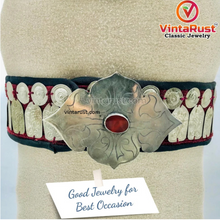 Load image into Gallery viewer, Belly Dance Wide Belt, Handmade Vintage Turkman Belt