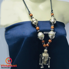 Load image into Gallery viewer, Vintage Beaded Turkman Bells Necklace