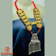 Load image into Gallery viewer, Silver Kuchi Long Bells Pendant Necklace