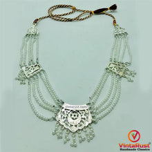 Load image into Gallery viewer, Handmade White Pearls Beaded Chain Necklace