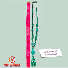 Load image into Gallery viewer, Multilayers Beaded Turquoise Necklace