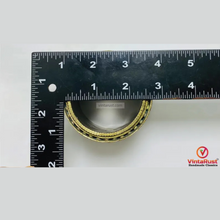 Load image into Gallery viewer, Afghan Golden Massive Handcuff Hinged Bracelet