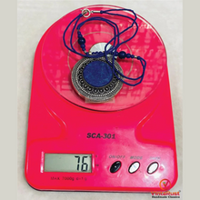 Load image into Gallery viewer, Blue Lapis Lazuli Gemstone Pendant Necklace