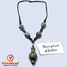 Load image into Gallery viewer, Vintage Beaded Turkman Bells Necklace