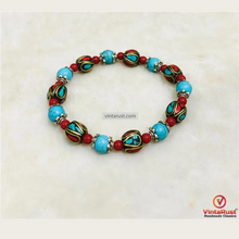 Load image into Gallery viewer, Handmade Tibetan Nepalese Gemstone Bracelet