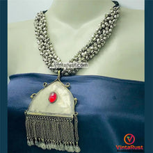 Load image into Gallery viewer, Vintage Handmade Silver Pendant Necklace