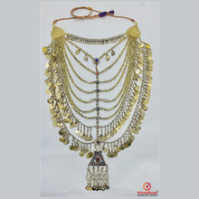 Load image into Gallery viewer, Oversized Multi Strand Festival Choker Necklace