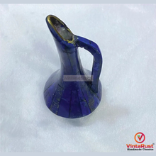Load image into Gallery viewer, Real Lapis Lazuli Handcrafted Vase: Handmade Gemstone Jug