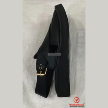 Load image into Gallery viewer, Classic Black Leather Peshawari Sandals for Men's