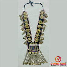 Load image into Gallery viewer, Handmade Turkmen Massive Pendant Ethnic Necklace
