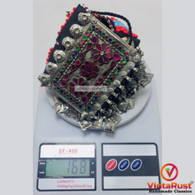 Load image into Gallery viewer, Handmade Beaded Necklace With Vintage Pendant