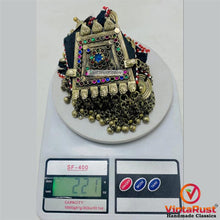 Load image into Gallery viewer, Handmade Turkmen Massive Pendant Ethnic Necklace