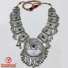 Load image into Gallery viewer, Handmade Big Kuchi Kashmiri Pendant Necklace