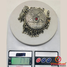 Load image into Gallery viewer, Handmade Big Kuchi Kashmiri Pendant Necklace