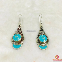 Load image into Gallery viewer, Handmade Boho Gypsy Drop Earrings