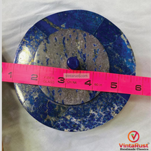 Load image into Gallery viewer, Handmade Lapis Lazuli Stone Box with Lid