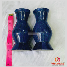 Load image into Gallery viewer, Lapis Lazuli Vase, Geniune Lapis Lazuli Vase