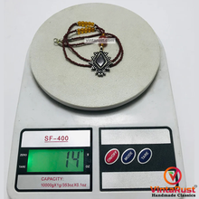 Load image into Gallery viewer, Ethnic Beaded Chain Pendant Necklace