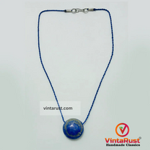 Load image into Gallery viewer, Single Gemstone Lapis Lazuli Necklace