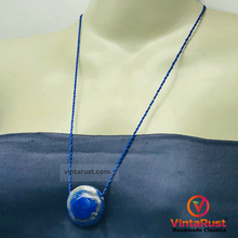 Load image into Gallery viewer, Single Gemstone Lapis Lazuli Necklace