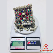 Load image into Gallery viewer, Handmade Tribal Multicolor Pendant Necklace