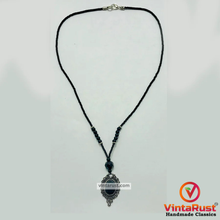 Load image into Gallery viewer, Bohemian Black Onyx-Style Pendant Necklace