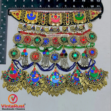 Load image into Gallery viewer, Handmade Kuchi Multicolor Oversized Necklace