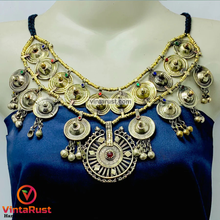 Load image into Gallery viewer, Vintage Gypsy Multilayer Beaded Chain Necklace
