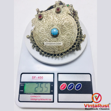 Load image into Gallery viewer, Mala Style Long Chain Massive Pendant Necklace