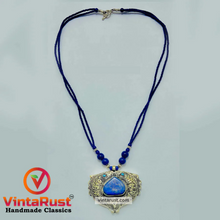 Load image into Gallery viewer, Massive Lapis Lazuli Stone Kuchi Necklace