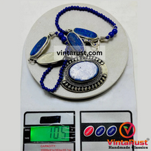 Load image into Gallery viewer, Unique Lapis Lazuli Gemstone Pendant Necklace
