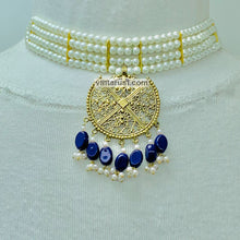 Load image into Gallery viewer, White Pearls Handmade Beaded Jewelry Set