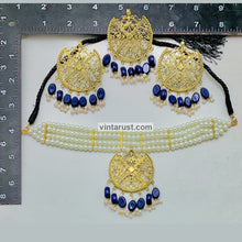 Load image into Gallery viewer, White Pearls Handmade Beaded Jewelry Set