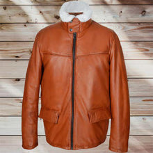 Load image into Gallery viewer, Winter Men's Bomber Casual Leather Jacket