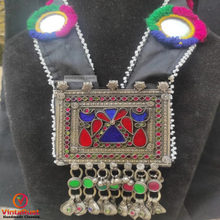 Load image into Gallery viewer, Long Straps Mala Style Pendant Necklace