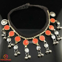 Load image into Gallery viewer, Afghan Traditional Handmade Bib Necklace