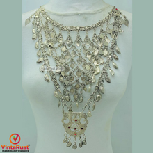 Load image into Gallery viewer, Oversized Gypsy Long Multi-Strand Necklace