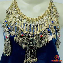 Load image into Gallery viewer, Oversized Necklace Embellished with Fish Motifs